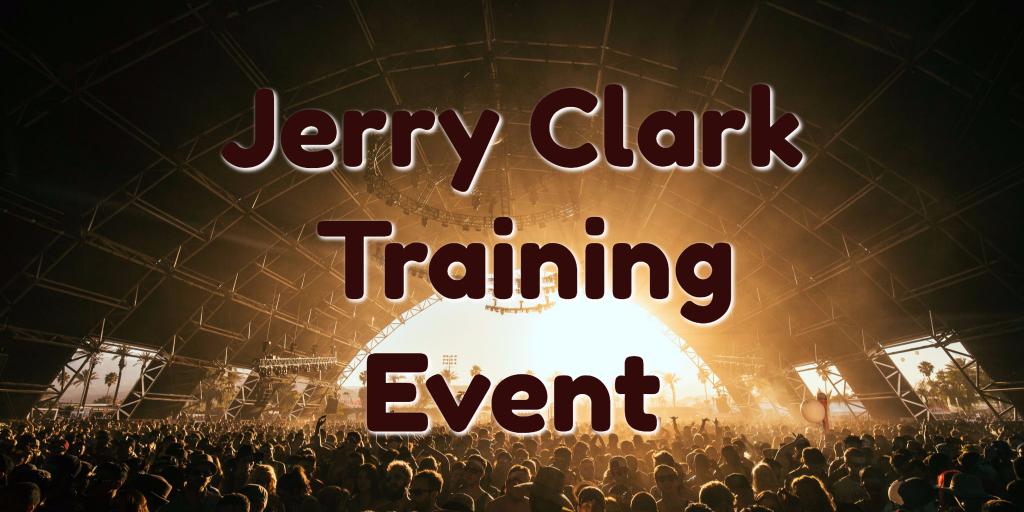 Jerry Clark Training Event Booking